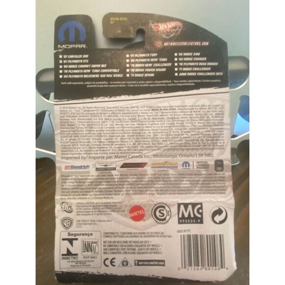 Hot Wheels Garage Hal Jordans 71 Dodge Challenger Mopar Metal/Metal Real Riders - Picture 5 of 5